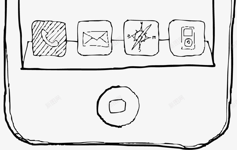 二手苹果矢量图ai免抠素材_新图网 https://ixintu.com 二手 二手手机 按键手机 智能手机 老式手机 苹果 矢量图