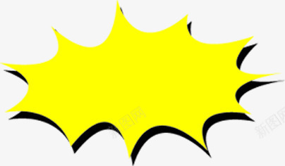 黄色立体活动促销色块png免抠素材_新图网 https://ixintu.com 促销 活动 立体 色块 黄色