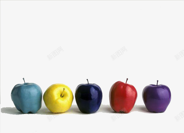 多种颜色的苹果png免抠素材_新图网 https://ixintu.com 多样 彩色 水果 苹果