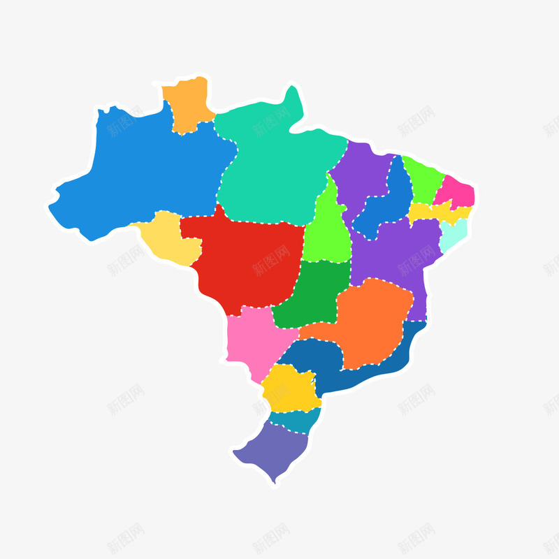 巴西彩图png免抠素材_新图网 https://ixintu.com 图图 图案 地图 地图边框 方块 方式 方案 点赞 空白 色块