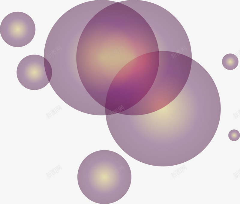 紫色温和光晕矢量图ai免抠素材_新图网 https://ixintu.com 光晕 温和 紫色 矢量图