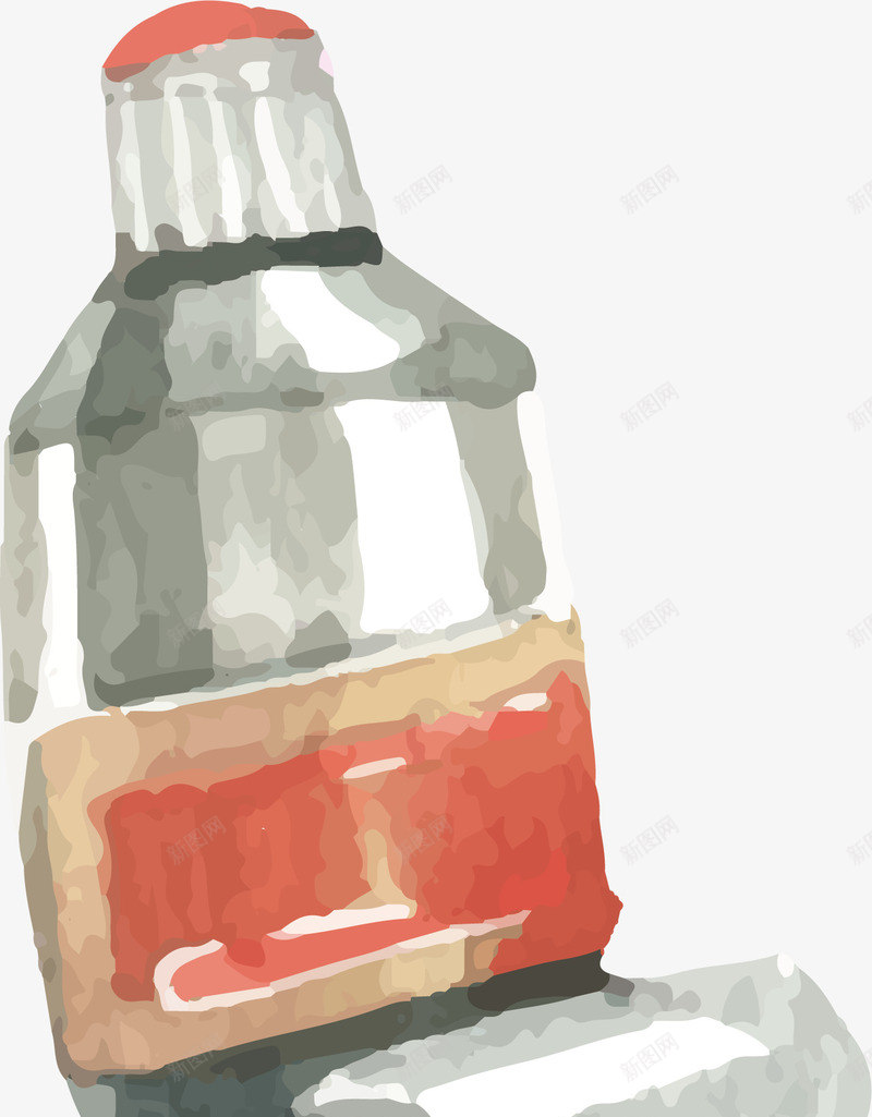 颜料瓶子png免抠素材_新图网 https://ixintu.com 包装 彩色颜料 油彩颜料 瓶子 颜料 颜料喷溅 颜料桶