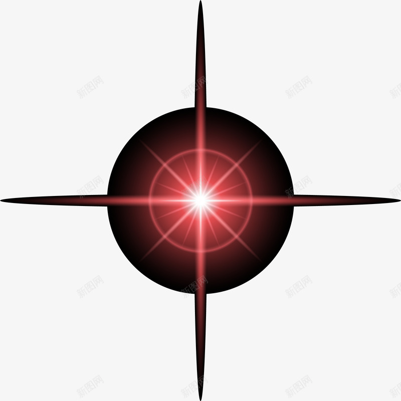 梦幻红色光晕png免抠素材_新图网 https://ixintu.com 光晕 光线 唯美 圆圈 梦幻 简约 红色 闪光