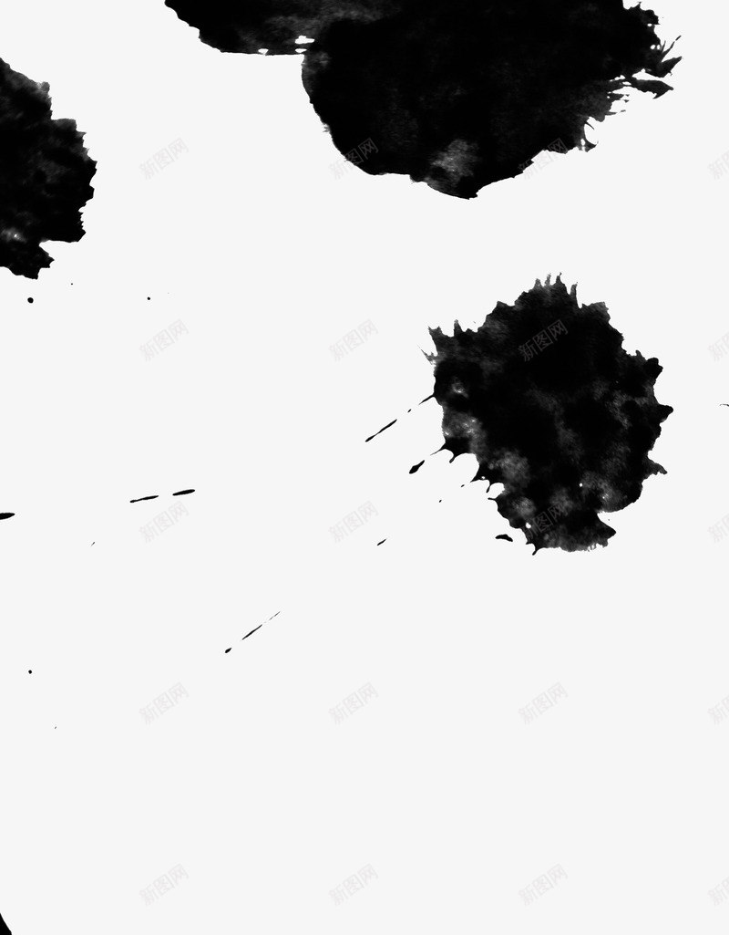 创意合成黑色的油漆喷溅笔触png免抠素材_新图网 https://ixintu.com 创意 合成 喷溅 油漆 笔触 黑色