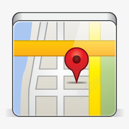 应用程序地图苹果节日图标图标