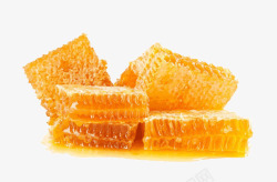 蜂蜜块蜂蜜黄色块高清图片