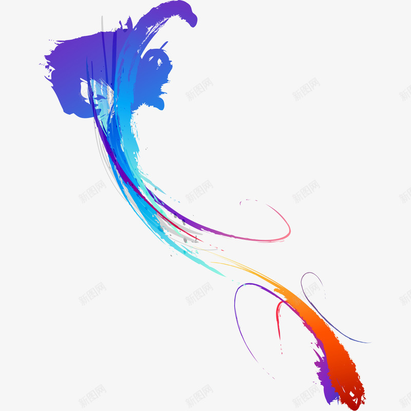彩色喷溅装饰png免抠素材_新图网 https://ixintu.com 喷溅 彩色 彩色喷溅 彩色喷溅装饰 装饰