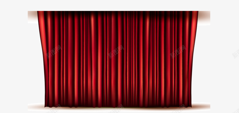 红色舞台幕布png免抠素材_新图网 https://ixintu.com 清新帘布 窗帘 简约幕布 红色舞台 舞台幕布 装饰图案 长幕布