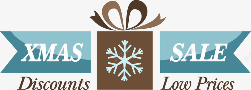 褐色圣诞节礼盒标签png免抠素材_新图网 https://ixintu.com xma xmas 冬季促销 冬季礼物 圣诞促销 圣诞礼物 礼品 礼盒 褐色标签