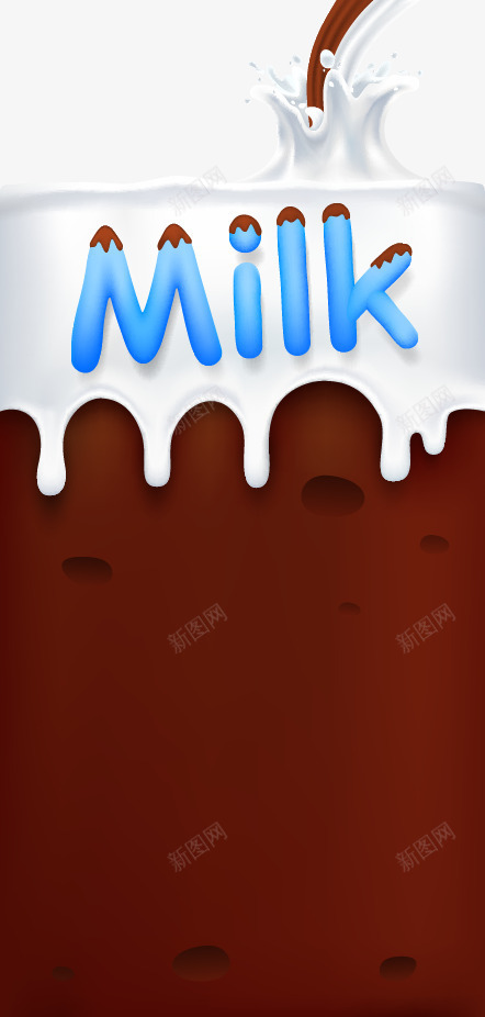 巧克力牛奶喷溅png免抠素材_新图网 https://ixintu.com 喷溅 巧克力 牛奶