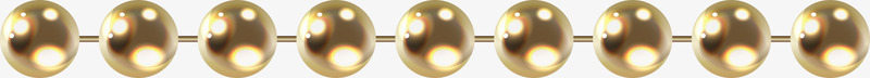 金色珠子装饰png免抠素材_新图网 https://ixintu.com 珠子装饰 质感 金色光晕 金色珠子 金色链子 金色项链
