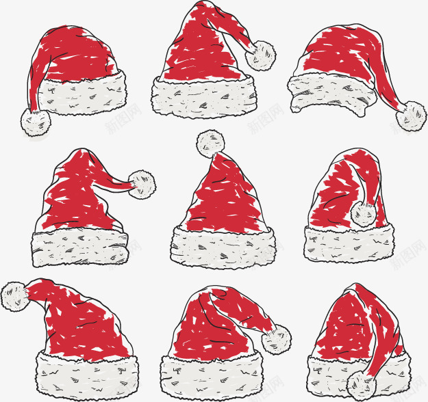 色块填充圣诞帽png免抠素材_新图网 https://ixintu.com 免扣png 免费png 圣诞帽 圣诞节图片 圣诞节帽子 红色 红色色块