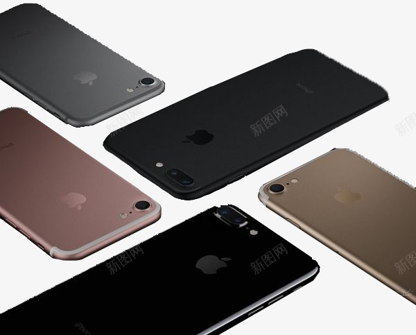 iPhone7png免抠素材_新图网 https://ixintu.com iPhone7 plus 产品实物 土豪金 粉色 苹果7 苹果7后面细节图 苹果手机 黑色