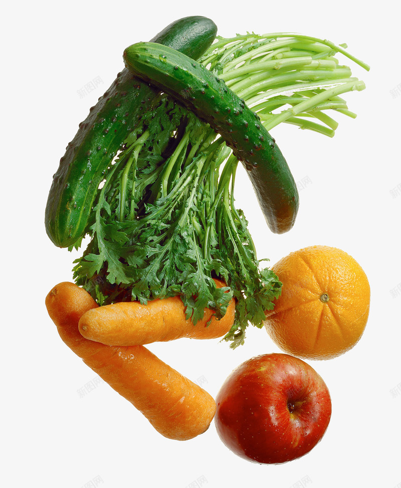 新鲜蔬果png免抠素材_新图网 https://ixintu.com 实物 新鲜蔬果 橙子 水果 胡萝卜 苹果 茼蒿 蔬菜 青瓜 香菇青菜