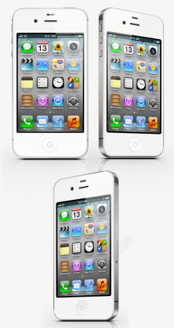 创业摄影合成白色的而苹果手机素材