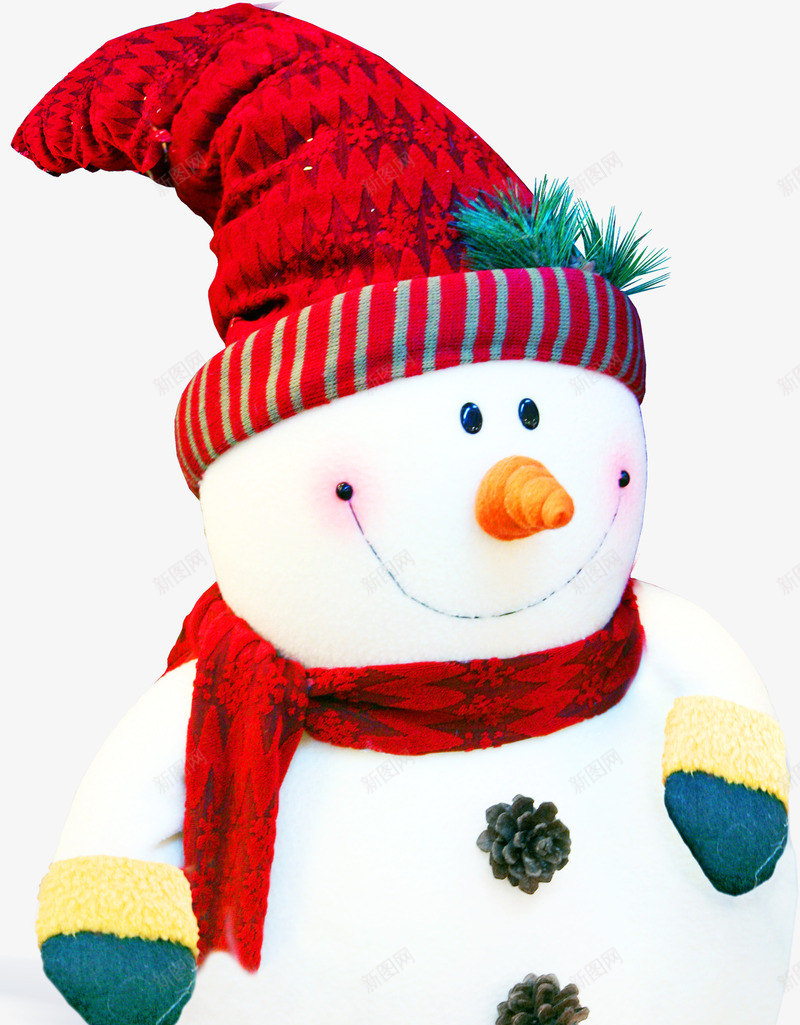 红色纹理冬季雪人png免抠素材_新图网 https://ixintu.com 冬季 红色 纹理 雪人