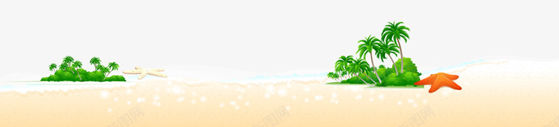 沙滩椰子树装饰png免抠素材_新图网 https://ixintu.com 培训装饰 店铺背景 教育背景 椰子树 沙滩