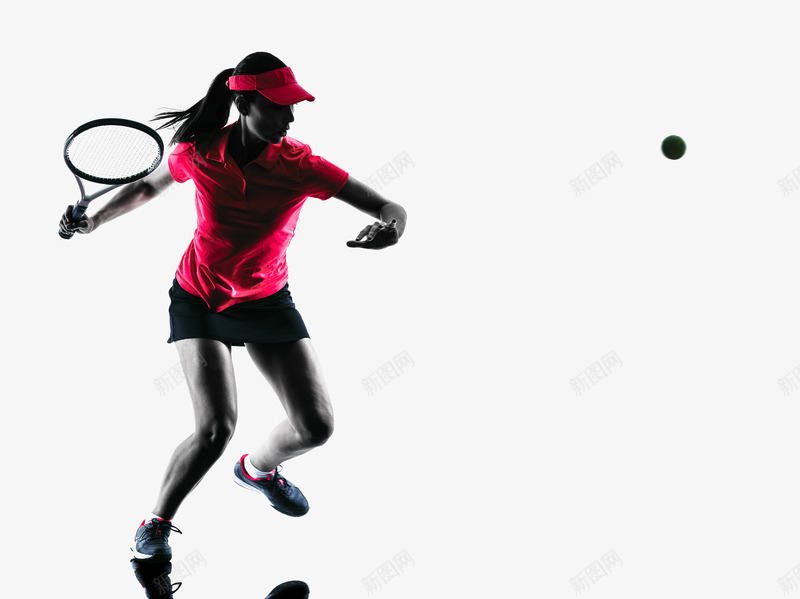 网球场运动员png免抠素材_新图网 https://ixintu.com 女性 年轻 网球 网球场 运动员