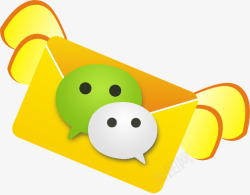 翅膀邮件微信信封高清图片