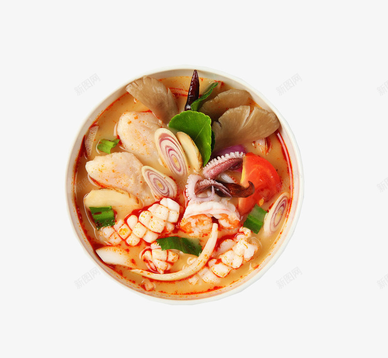 海鲜蔬菜汤png免抠素材_新图网 https://ixintu.com 海鲜 美食 蔬菜