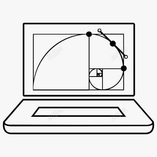 电脑类黄金比例笔记本电脑技术技png免抠素材_新图网 https://ixintu.com Computer golden laptop ration technology 技术 电脑类 笔记本电脑 黄金分割 黄金分割线 黄金比例