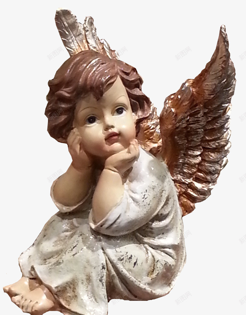 丘比特png免抠素材_新图网 https://ixintu.com 丘比特 天使 婴儿 纯洁 翅膀 雕像 雕塑