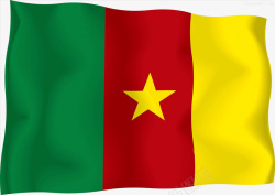 喀麦隆国旗素材