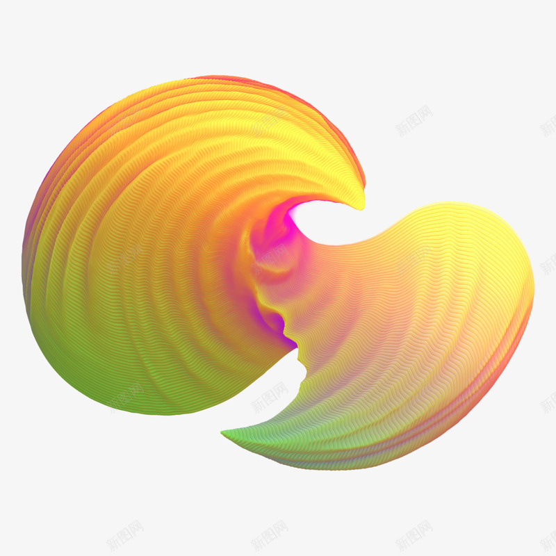 几何抽象波浪曲线图案png免抠素材_新图网 https://ixintu.com 几何 彩色渐变 抽象图案 曲线 波浪线 红色 绿色 蓝色 黄色蓝色渐变