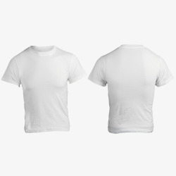 两款白T恤两件白T恤高清图片