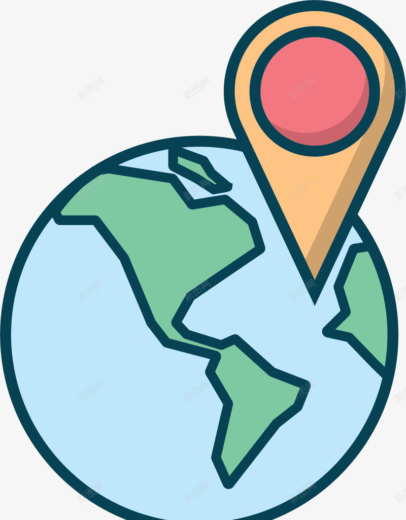 GPS定位地图png免抠素材_新图网 https://ixintu.com GPS定位 GPS定位地图 全球 地图 地球 定位 智能地图 智能设备 精准定位