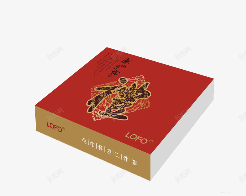 礼品盒子png免抠素材_新图网 https://ixintu.com 产品实物 包装盒 礼品盒 礼物 红色