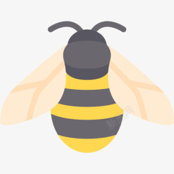 矢量蜜蜂图标蜜蜂图标高清图片
