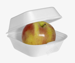 餐盒里的苹果素材