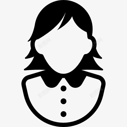 女孩短头发和衣服图标png_新图网 https://ixintu.com 人头像 头像简介 女性用户 用户的头像 角色