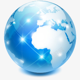浏览器地球全球互联网网络Web图标图标