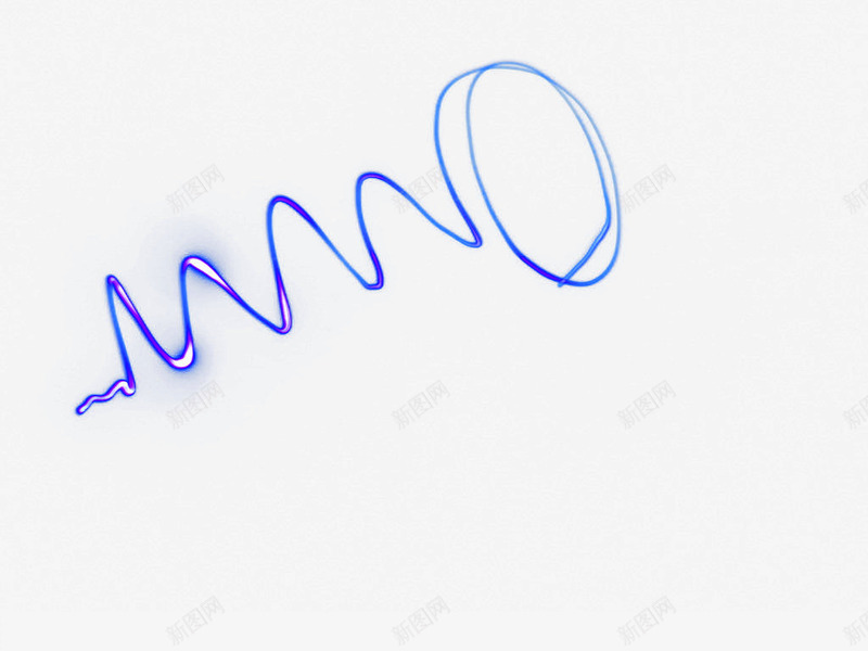 蓝色简约曲线不规则图形png免抠素材_新图网 https://ixintu.com 不规则图形 免抠PNG 曲线 简约 蓝色