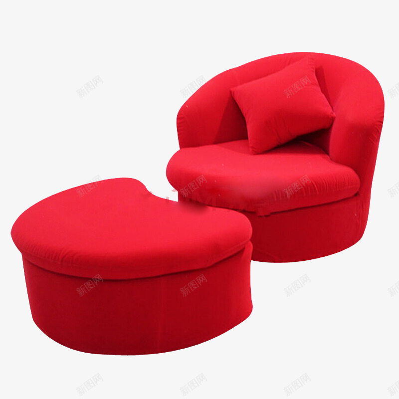 红色布纹沙发png免抠素材_新图网 https://ixintu.com 女性 布纹 沙发 红色