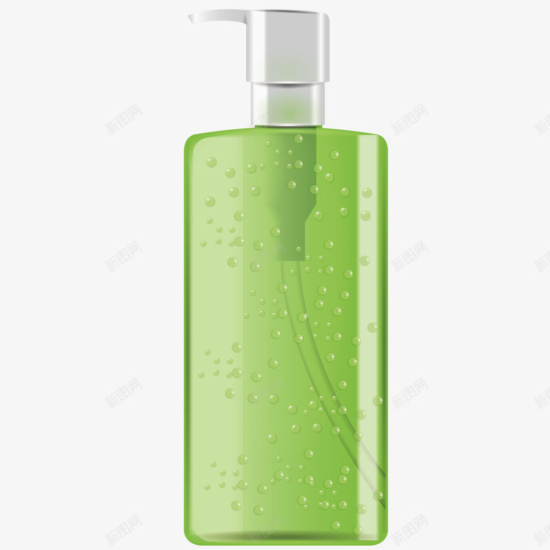 卸妆油png免抠素材_新图网 https://ixintu.com 女性 沐浴 清洁 绿瓶