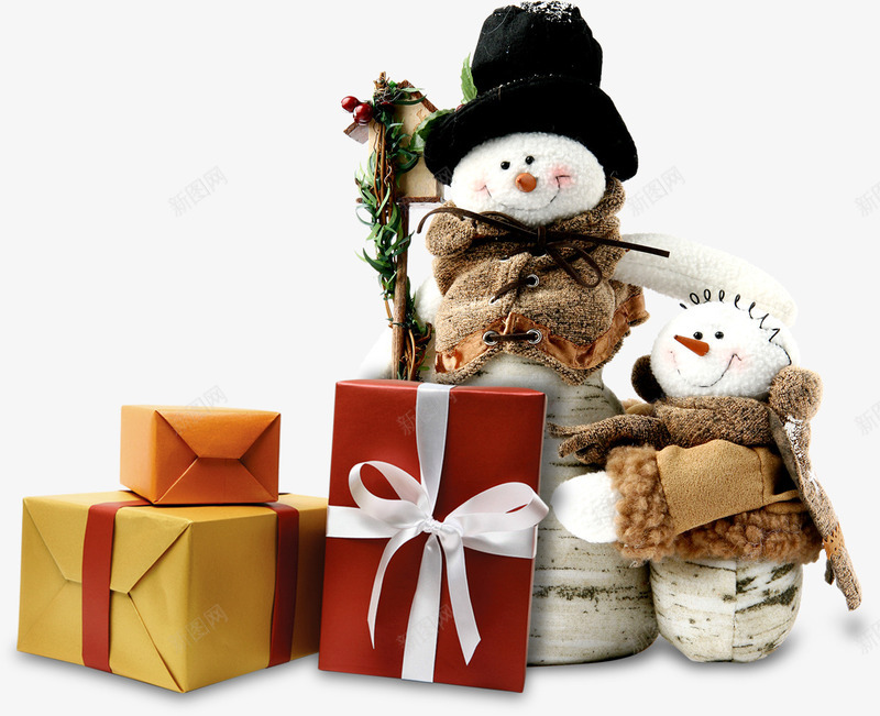 圣诞节雪人淘宝礼psd免抠素材_新图网 https://ixintu.com 圣诞节素材雪人淘宝素材礼品盒装饰