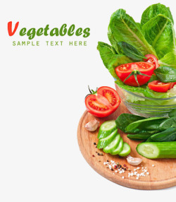 蔬菜色彩菜板上的食物高清图片