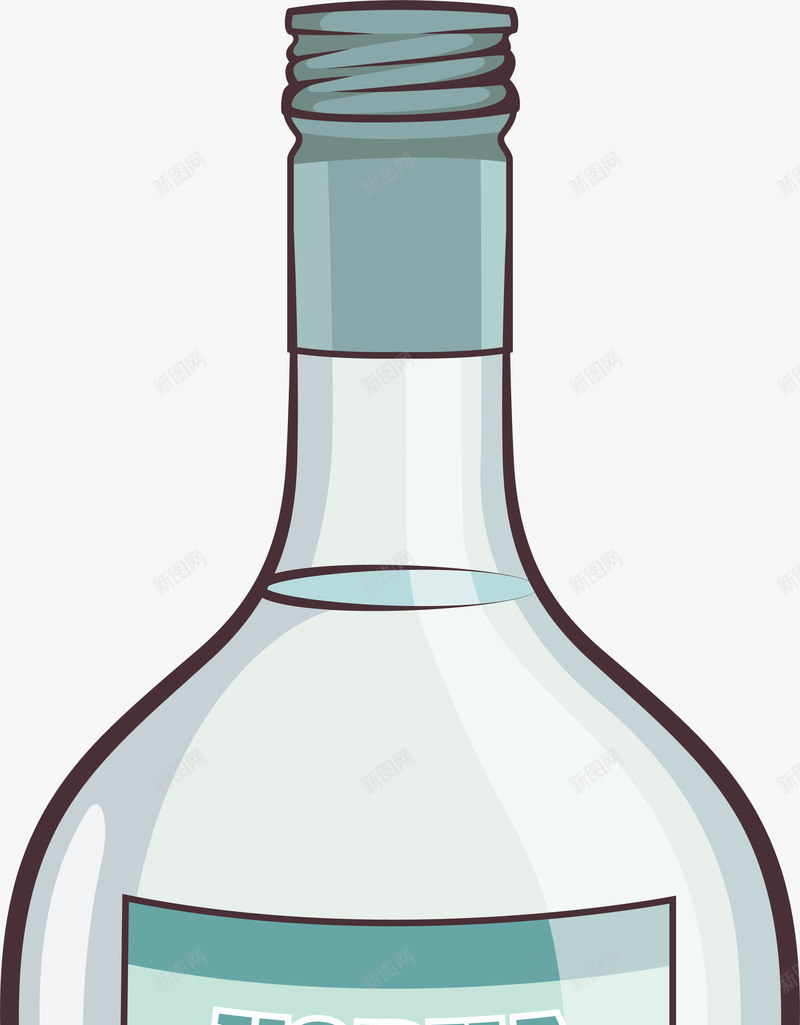 酒瓶png免抠素材_新图网 https://ixintu.com 卡通酒瓶 啤酒瓶 白酒瓶 空酒瓶 红酒瓶 葡萄酒瓶 酒瓶矢量 酒瓶设计