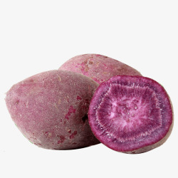软糯点心美味紫薯高清图片