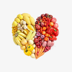 心形水果蔬菜元素素材
