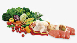 绿色饺子绿色蔬菜食物装饰高清图片