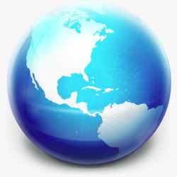 inactive辉光球无效地球全球发光球图标高清图片