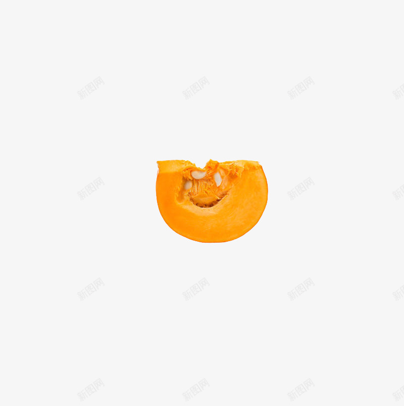 一小块南瓜png免抠素材_新图网 https://ixintu.com 产品实物 南瓜 甜 蔬菜