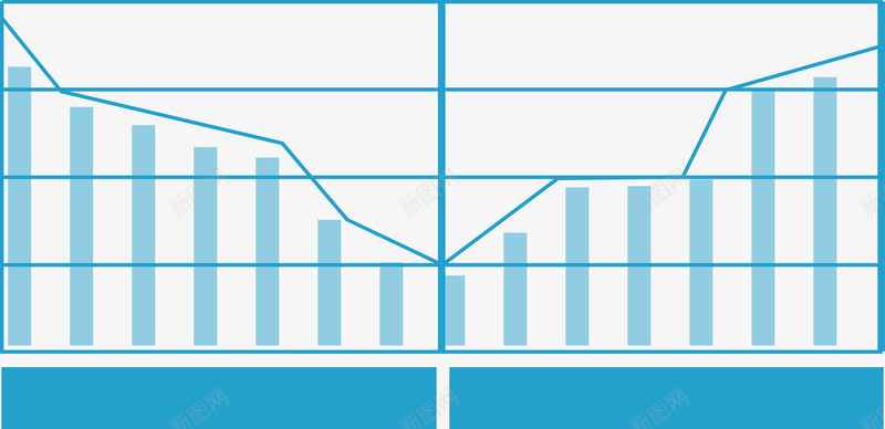 蓝色股票走势图矢量图eps免抠素材_新图网 https://ixintu.com 折线 曲线图 矢量股票走势图 线条 股票 股票曲线图 蓝色 走势图 矢量图