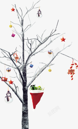 挂满圣诞礼物挂满圣诞礼物的圣诞树高清图片