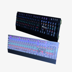 雷蛇机械键盘背光炫光机械键盘免费高清图片