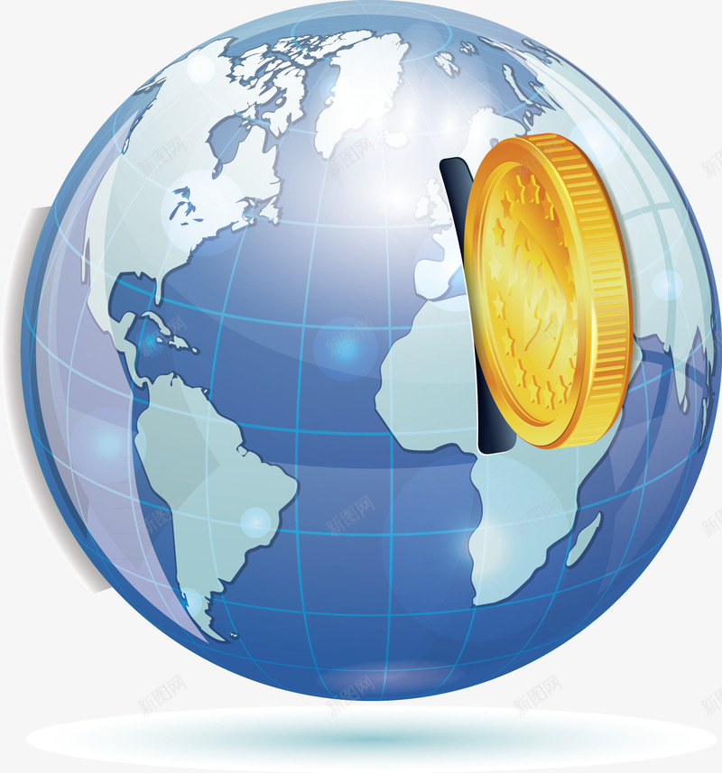 地球装饰虚拟货币png免抠素材_新图网 https://ixintu.com 地球 地球装饰 虚拟货币 装饰设计 设计